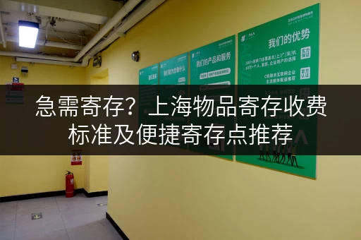急需寄存？上海物品寄存收费标准及便捷寄存点推荐