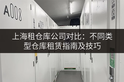 上海租仓库公司对比：不同类型仓库租赁指南及技巧