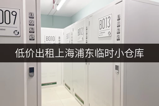 低价出租上海浦东临时小仓库，多种类型仓库任您挑选