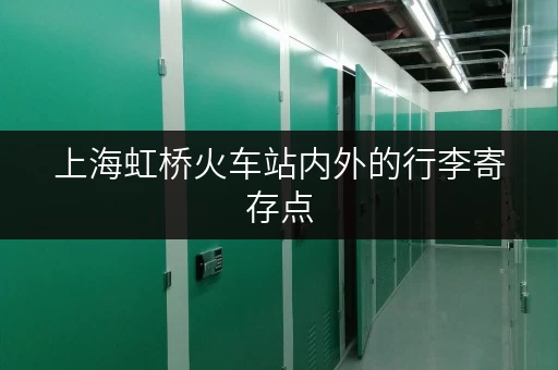 上海虹桥火车站内外的行李寄存点，哪家更方便？