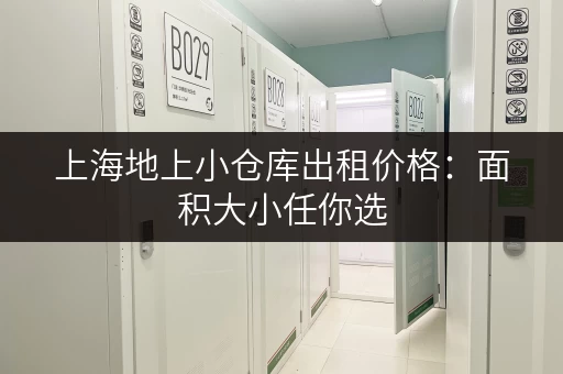 上海地上小仓库出租价格：面积大小任你选，价格实惠租金低