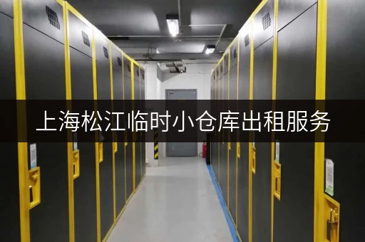 上海松江临时小仓库出租服务，价格实惠，方便快捷！