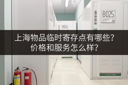 上海物品临时寄存点有哪些？价格和服务怎么样？