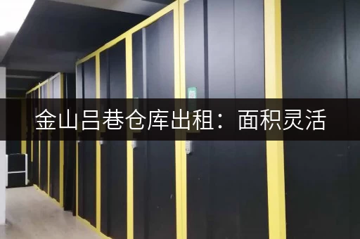 金山吕巷仓库出租：面积灵活，价格面议，欢迎咨询！