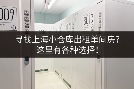 寻找上海小仓库出租单间房？这里有各种选择！