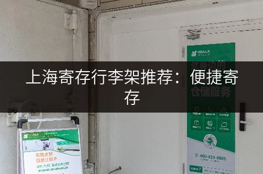 上海寄存行李架推荐：便捷寄存，安心逛街！