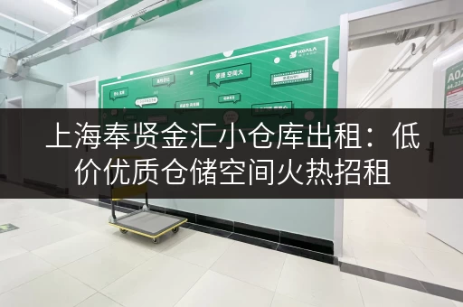上海奉贤金汇小仓库出租:低价优质仓储空间火热招租 上海奉贤金汇小仓库出租:低价优质仓储空间火热招租