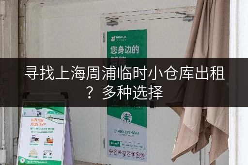 寻找上海周浦临时小仓库出租？多种选择，满足您的仓储需求