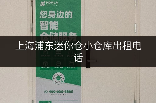 上海浦东迷你仓小仓库出租电话，价格实惠，空间灵活！