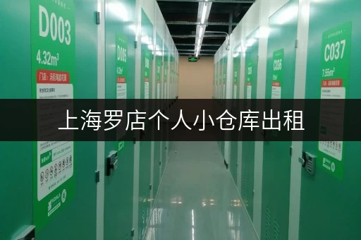 上海罗店个人小仓库出租，安全可靠值得信赖！