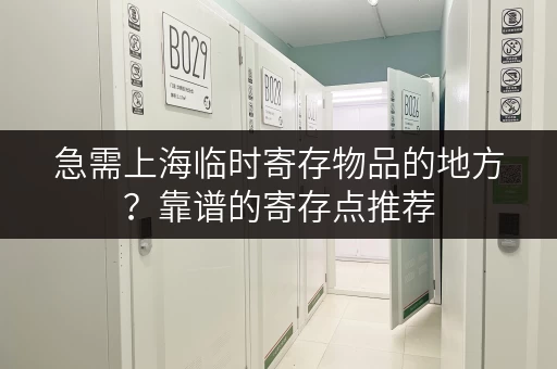 急需上海临时寄存物品的地方？靠谱的寄存点推荐