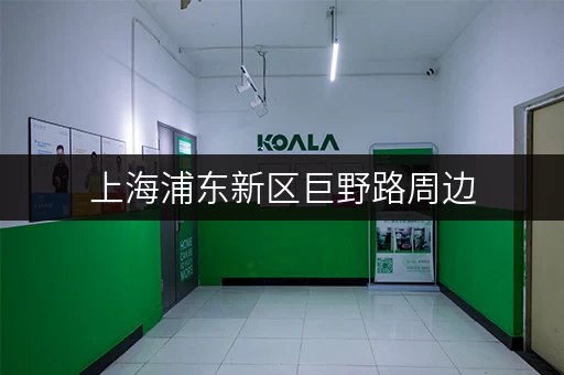 上海浦东新区巨野路周边，靠谱的物品寄存点有哪些？