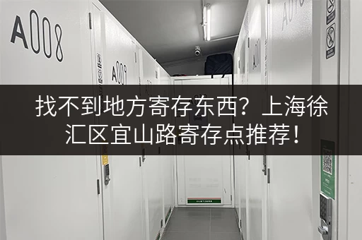 找不到地方寄存东西？上海徐汇区宜山路寄存点推荐！