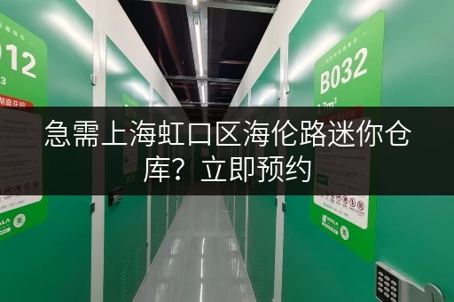 急需上海虹口区海伦路迷你仓库？立即预约，方便快捷！