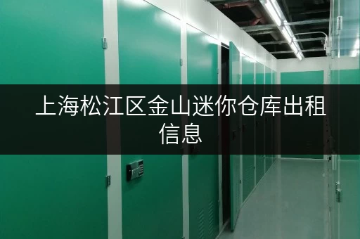 上海松江区金山迷你仓库出租信息，多种面积选择