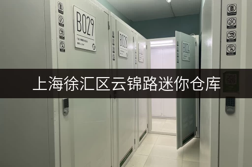 上海徐汇区云锦路迷你仓库，价格实惠，空间灵活