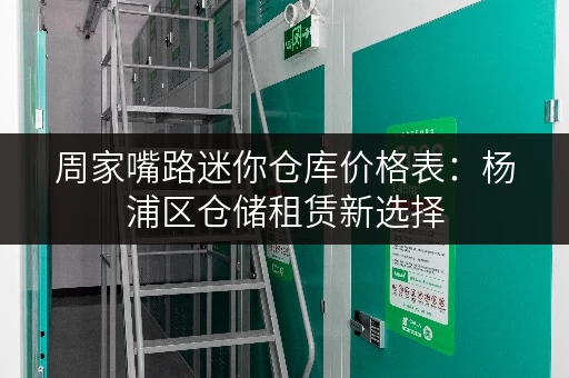 周家嘴路迷你仓库价格表：杨浦区仓储租赁新选择