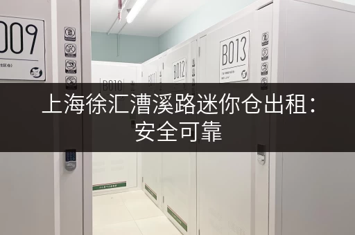 上海徐汇漕溪路迷你仓出租：安全可靠，随时可看房