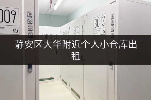 静安区大华附近个人小仓库出租，面积灵活，拎包入住！
