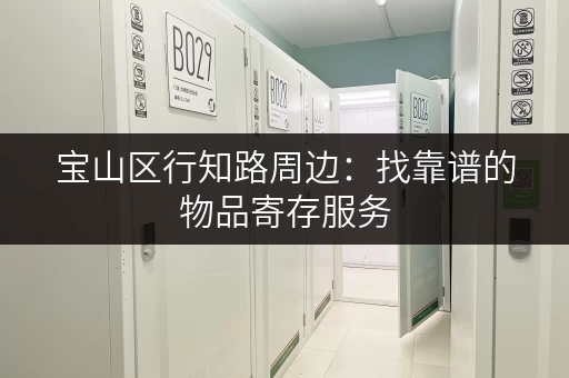 宝山区行知路周边：找靠谱的物品寄存服务