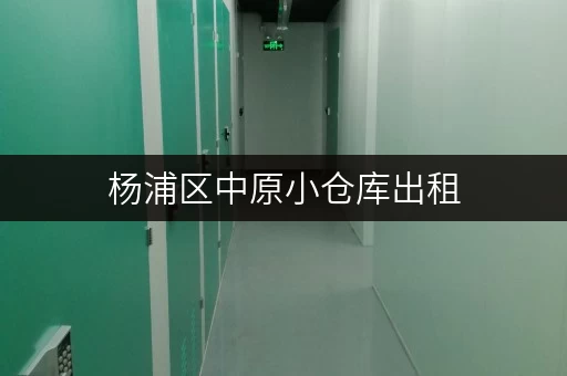 杨浦区中原小仓库出租，多少钱一个月？租金价格是多少？