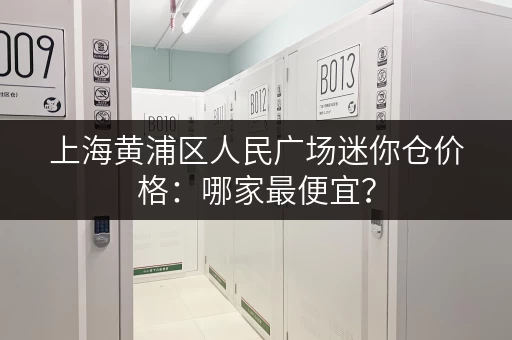 上海黄浦区人民广场迷你仓价格：哪家最便宜？