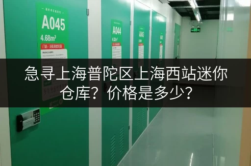 急寻上海普陀区上海西站迷你仓库？价格是多少？