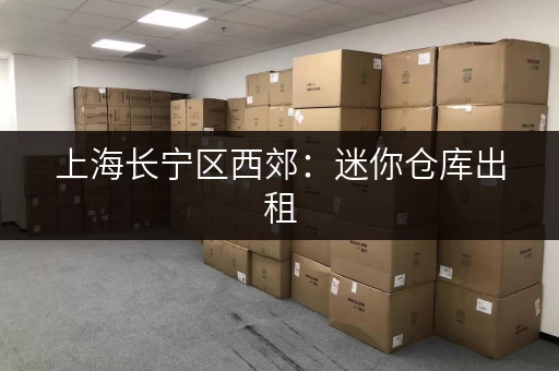 上海长宁区西郊：迷你仓库出租，价格实惠，方便快捷