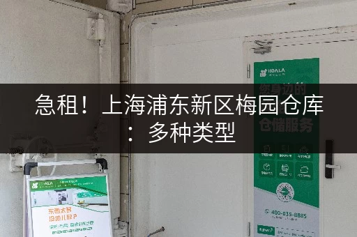 急租！上海浦东新区梅园仓库：多种类型，满足您的需求