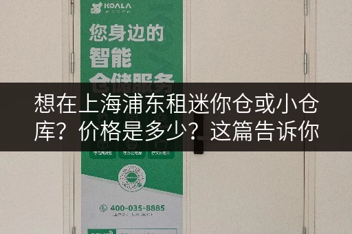 想在上海浦东租迷你仓或小仓库？价格是多少？这篇告诉你！