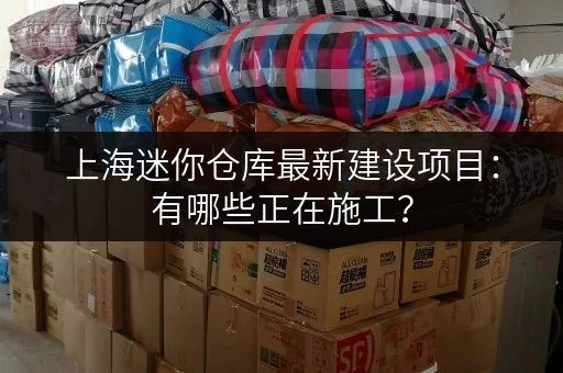 上海迷你仓库最新建设项目：有哪些正在施工？
