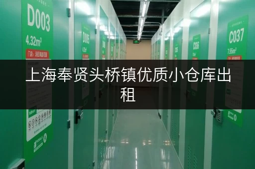 上海奉贤头桥镇优质小仓库出租，多种面积可选