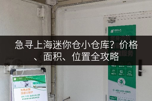 急寻上海迷你仓小仓库？价格、面积、位置全攻略