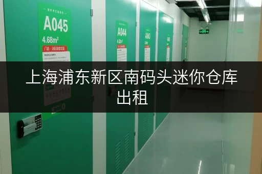 上海浦东新区南码头迷你仓库出租，低价优惠，月租100元起