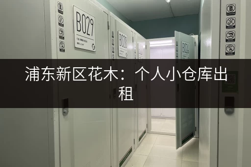 浦东新区花木：个人小仓库出租，位置优越，交通便利