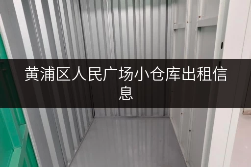 黄浦区人民广场小仓库出租信息,面积可分租,欢迎咨询! 黄浦区人民广场小仓库出租信息,面积可分租,欢迎咨询!