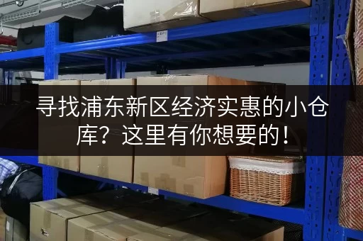 寻找浦东新区经济实惠的小仓库？这里有你想要的！