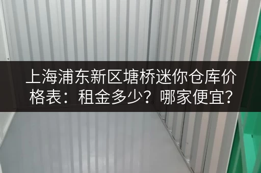 上海浦东新区塘桥迷你仓库价格表：租金多少？哪家便宜？