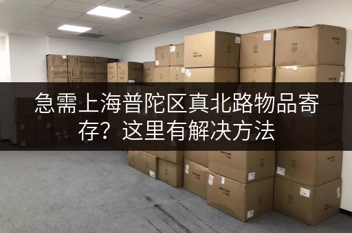 急需上海普陀区真北路物品寄存？这里有解决方法