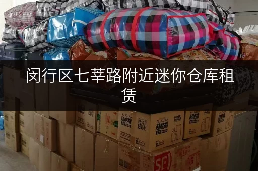 闵行区七莘路附近迷你仓库租赁，小面积仓库，价格实惠！