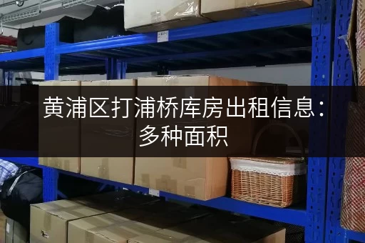 黄浦区打浦桥库房出租信息:多种面积,灵活选择 黄浦区打浦桥库房出租信息:多种面积,灵活选择