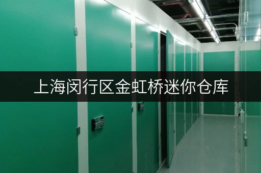 上海闵行区金虹桥迷你仓库，小空间大用途，租金实惠！