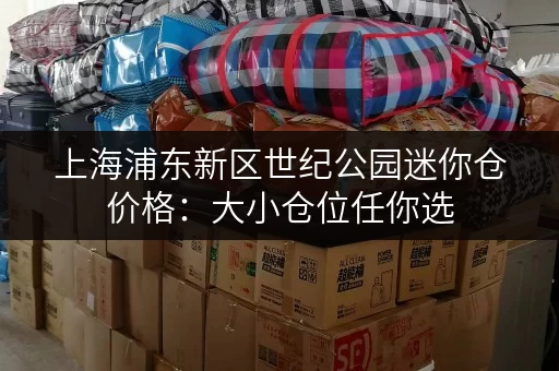 上海浦东新区世纪公园迷你仓价格:大小仓位任你选 上海浦东新区世纪公园迷你仓价格:大小仓位任你选
