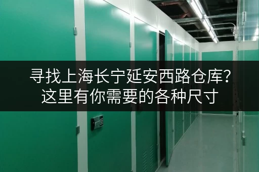 寻找上海长宁延安西路仓库?这里有你需要的各种尺寸 寻找上海长宁延安西路仓库?这里有你需要的各种尺寸