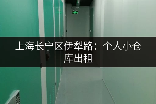 上海长宁区伊犁路：个人小仓库出租，价格实惠，位置优越