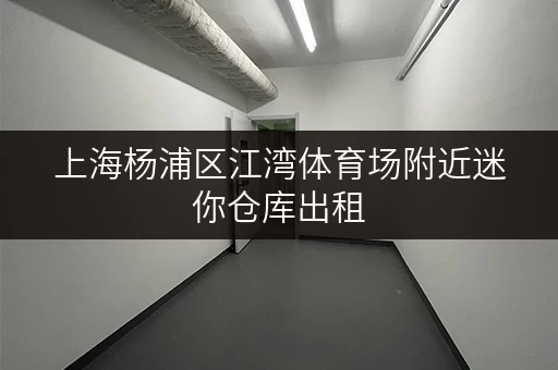 上海杨浦区江湾体育场附近迷你仓库出租，低价优惠！