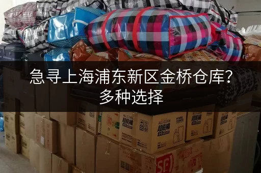 急寻上海浦东新区金桥仓库？多种选择，满足您的需求！