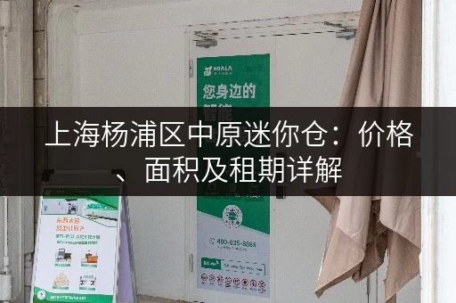 上海杨浦区中原迷你仓：价格、面积及租期详解