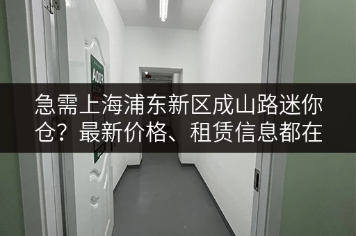 急需上海浦东新区成山路迷你仓？最新价格、租赁信息都在这里！