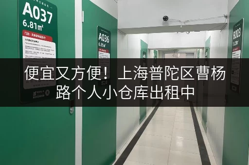 便宜又方便！上海普陀区曹杨路个人小仓库出租中